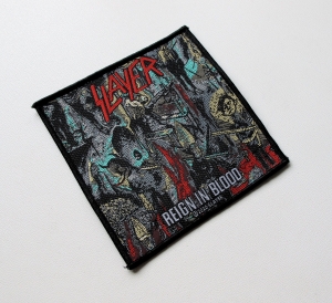 SLAYER - REIGN IN BLOOD -- Woven Patch 
