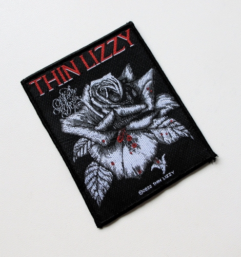 THIN LIZZY - Black Rose -- Woven Patch.jpg