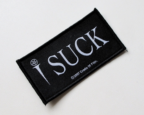 CRADLE OF FILTH - I Suck -- Woven Patch.jpg