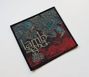 LAMB OF GOD - Ashes Of The Wake -- Woven Patch