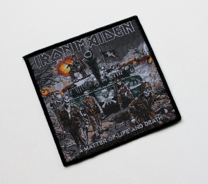 IRON MAIDEN - A Matter Of Life And Death -- Woven Patch