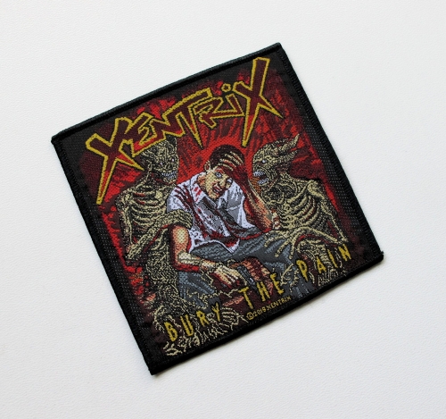 XENTRIX - Bury The Pain -- Woven Patch.jpg