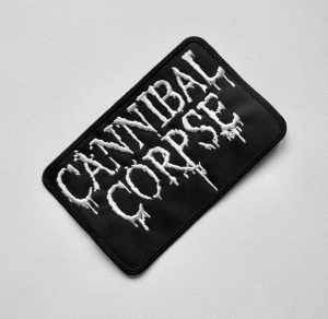 Naszywka Haftowana CANNIBAL CORPSE - Logo White