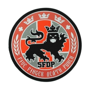 FIVE FINGER DEATH PUNCH - Logo -- Official Backpatch