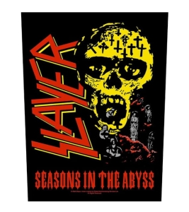 SLAYER - Seasons In The Abyss -- Official Backpatch