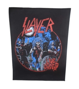 SLAYER - Live Undead -- Official Backpatch