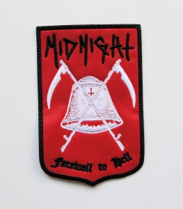 Naszywka Haftowana MIDNIGHT - Farewell To Hell [red]