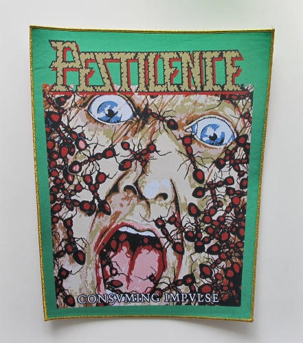 PESTILENCE - Consuming Impulse -- Woven Backpatch.jpg