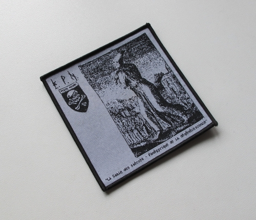 PESTE NOIRE - La Sanie des siècles [album cover] -- Woven Patch.JPG