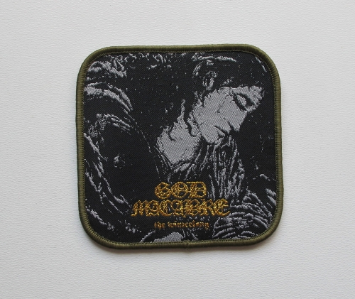 GOD MACABRE - The Winterlong... [green outline] -- Woven Patch.jpg