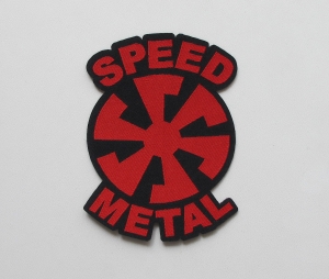 Naszywka SPEED METAL [Laser Cut]