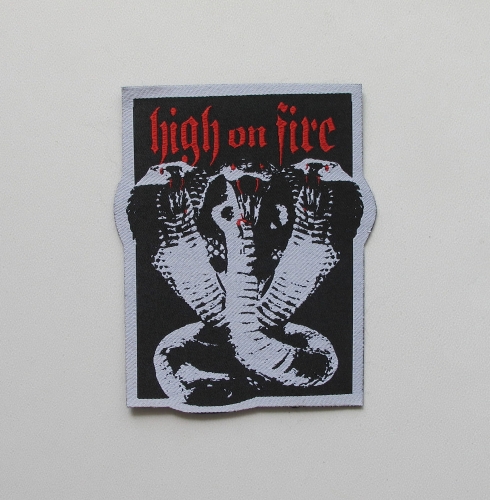 HIGH ON FIRE [Laser Cut] - Branca Snakes -- Woven Patch.jpg