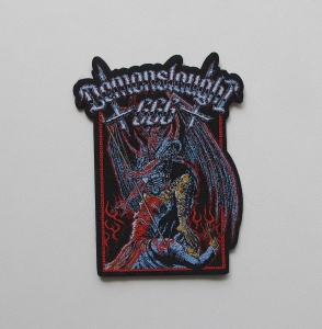 DEMONSLAUGHT 666 [Laser Cut] - Morbid Vendetta -- Woven Patch
