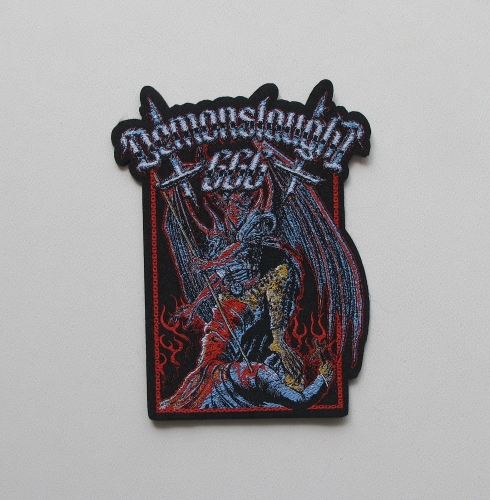 DEMONSLAUGHT 666 [Laser Cut] - Morbid Vendetta -- Woven Patch.jpg