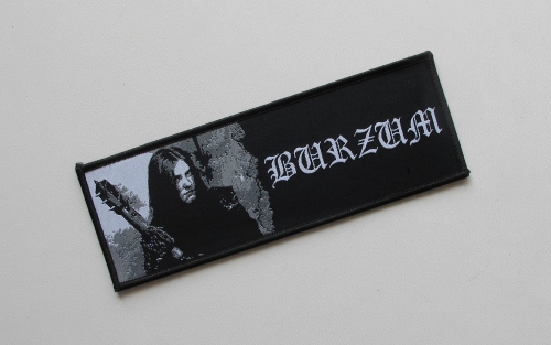 BURZUM [strip] - Varg Vikernes -- Woven Patch.jpg