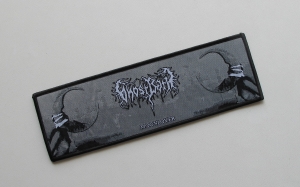 Naszywka GHOST BATH [strip] - Moonlover [black outline]
