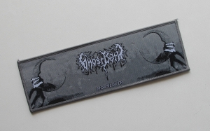 Naszywka GHOST BATH [strip] - Moonlover [grey outline]
