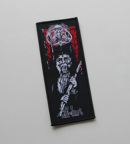 MOLESTED [strip] - Blod-draum [black outline] -- Woven Patch.jpg