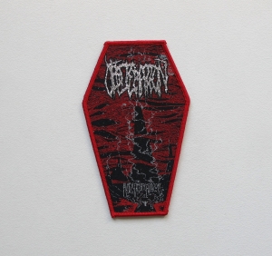Naszywka OBLITERATION - Black Death Horizon [red outline]