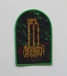 Naszywka OBLITERATION - Cenotaph Obscure [green outline]