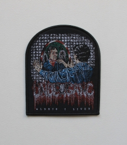 UNDERGANG - Aldrig I Livet [black outline] -- Woven Patch