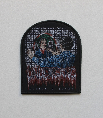 UNDERGANG - Aldrig I Livet [black outline]-- Woven Patch.jpg