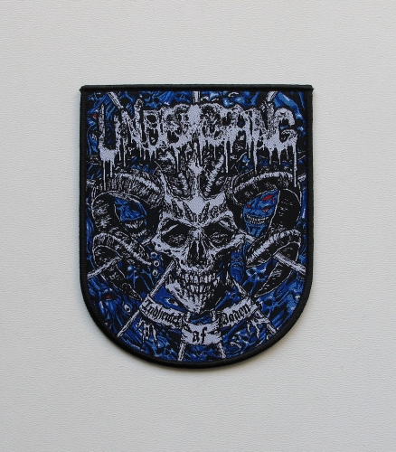 UNDERGANG - Indhentet Af Dø​den [black outline] -- Woven Patch.jpg
