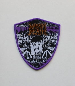 Naszywka NAPALM DEATH - From Enslavement to Obliteration [purple outline]