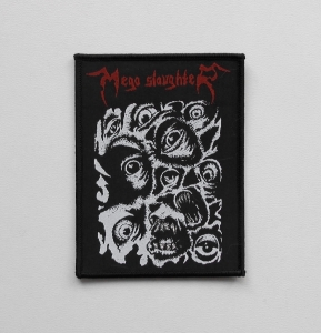 Naszywka MEGA SLAUGHTER - Death Remains [black outline]