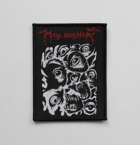 MEGA SLAUGHTER - Death Remains [black outline] -- Woven Patch.jpg