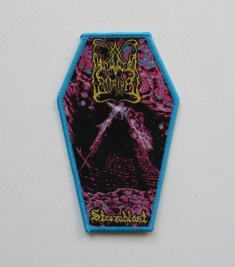 DIMMU BORGIR - Stormblast [blue outline] -- Woven Patch