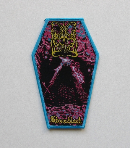 DIMMU BORGIR - Stormblast [blue outline] -- Woven Patch.jpg