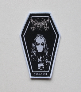 MAYHEM - Dead 1969-1991 [black/white] -- Woven Patch