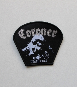 CORONER - Death Cult -- Woven Patch