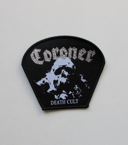 CORONER - Death Cult -- Woven Patch.jpg