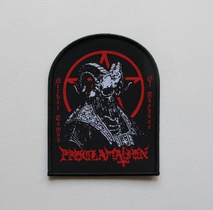 PROCLAMATION - Nether Tombs Of Abaddon [black outline] -- Woven Patch
