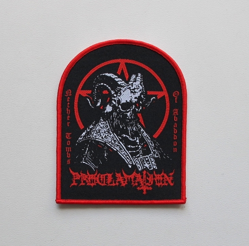 PROCLAMATION - Nether Tombs Of Abaddon [red outline] -- Woven Patch.jpg