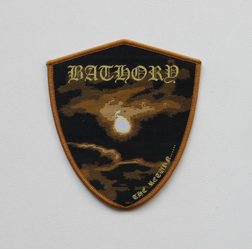 BATHORY - The Return... [brown outline] -- Woven Patch.jpg