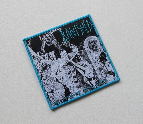 BANISHED - Deliver Me Unto Pain [blue outline] -- Woven Patch.jpg