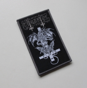 Naszywka GROTESQUE - In The Embrace Of Evil [grey outline]