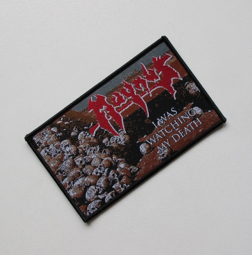MAGNUS - I Was Watching My Death [black outline] -- Woven Patch.jpg
