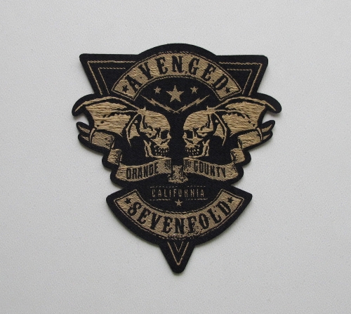 AVENGED SEVENFOLD [Laser Cut] - Orange County -- Woven Patch.jpg