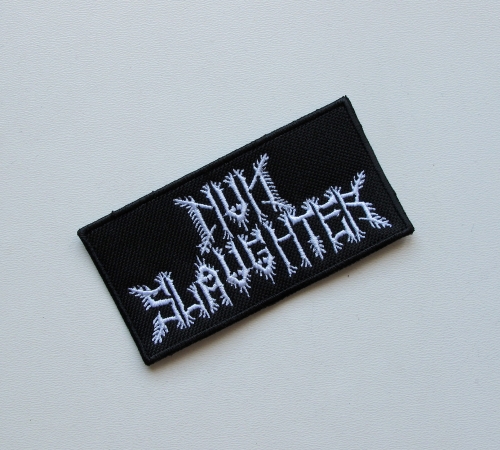 NUNSLAUGHTER - Logo #1 -- Embroidered Patch.jpg