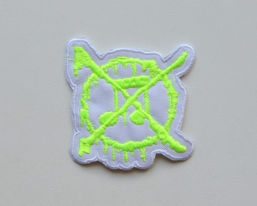 ANTI-MUSIC [neon white] -- Embroidered Patch.jpg