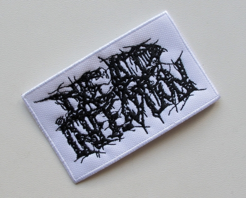 DEAD INFECTION - Logo [black white] -- Embroidered Patch.jpg