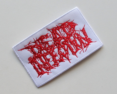 DEAD INFECTION - Logo [red white] -- Embroidered Patch.jpg