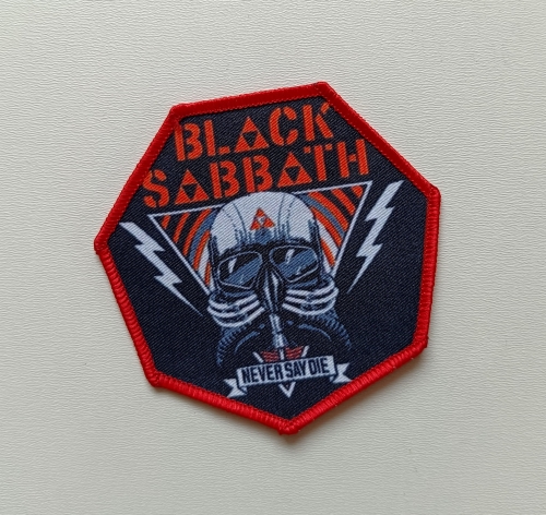 BLACK SABBATH - Never Say Die [iron on] -- Patch.jpg