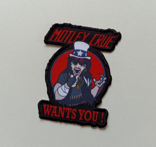 MOTLEY CRUE - Wants You! [iron on] -- Patch.jpg