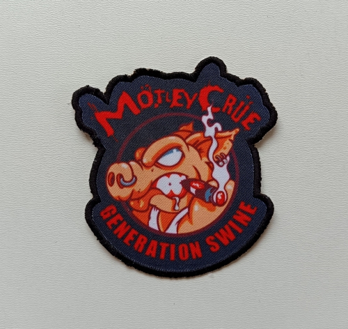 MOTLEY CRUE - Generation Swine [iron on] -- Patch.jpg
