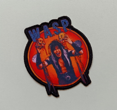 W.A.S.P. - World Domination [iron on] -- Patch.jpg
